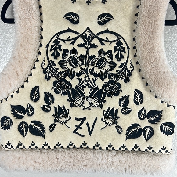 (SOLD) Zadig & Voltaire Feti Shearling Cardigan Vest - Picture 11 of 15